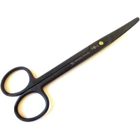 Premium Ostomy Scissors 5.5"" CVD Round Blunt Tip | Ostomy Scissors for Cutting Stoma Bags, MD_94370