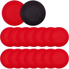 16 Pack Bowling Sanding Pads Bowling Accessories Bowling Ball Sanding Sand Pads Polishing Cleaning Kit, Grit 500-600, 800-1000, 1200-1500, 2000, 2500, 3000, 4000 for Different Texture Bowling Balls