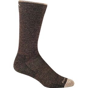 Darn Tough Men's Solid Crew Lightweight Sock (Style 6032) - Chestnut, X-Large