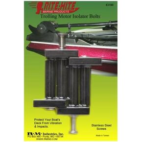 RITE-HITE Isolator Bolt 8 Pack, Ideal for mounting trolling Motors,GPS Systems, and Depth Finders; use for Anywhere a Blind Hole Application is Required
