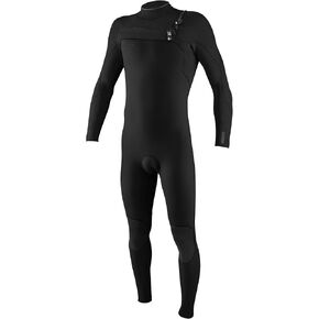 O Neill Hyperfreak 3/2+mm Chest Zip Fullsuit A00-Black-Black S