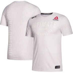 Reebok Khabib Nurmagomedov UFC Men's Chalk White Authentic Fight Night Walkout Jersey