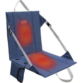 Portable Sports Stadium Cushions, Memory Sponge Heated Cushions for Outdoor Camping, Fishing, Hunting, and Travel (Rectangle)