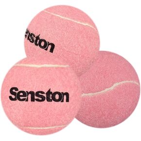 Senston Tennis Balls 3 Pack for Training Tournament and Entertainment