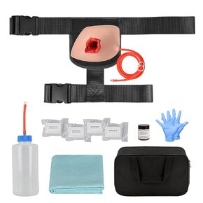 Inguinal Wound Packing Trainer Kit, Stop The Bleed Training Kit for Hemostasis Training, Junctional Wound Bleed Control Trainer for Medical First Aid Education