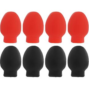 24 Pcs Drum Practice Tip Replacement Dampeners for Drums, Silicone Mute Accessories for Snare and Drum Set - Ideal for Silent Practice