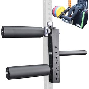 Leg Extension Rack Attachment for Makes The Legs More Fixed, Leg Extension Attachment for Adjustable Leg Extension and Curl Machine Squat Rack Attachment