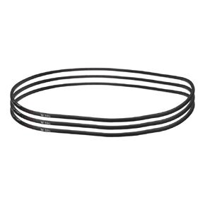 uxcell 3pcs 3V710 Rubber V Belt 71" Length x 0.38" Width x 0.31" Thick, Industrial Power Transmission Belt