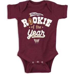 Smack Apparel Rookie of The Year Onesie for FL ST College Fans (NB-18M)