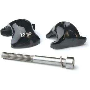 Ritchey WCS Alloy One-Bolt Complete Road Bicycle Seatpost Clampset (7x7 Rails)