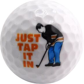 Westmon Works Just Tap It in Golf Ball Novelty Ball for a Happy Golfer