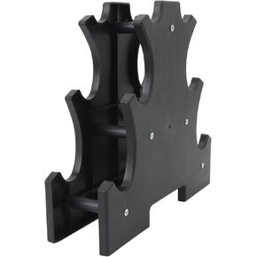 Keenso Dumbbell Rack,20kg Bearing 3 Tier Weight Rack Stand for Home Gym