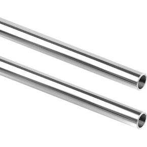 Vigorous 1-1/2" OD x 3 Ft. 304 Stainless Steel Tube, Welded Stainless Steel Tubing, Round Metal Pipe for DIY Crafts, Industry, Furniture, Frames (1 Pcs)