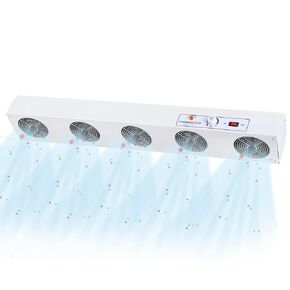 YUCHENGTECH Ionizing Air Blower Static Eliminator Anti Static Ionizer ESD Ionizer Anti Static Blower Multi-ESD Fan Suspended 110V(5-Fan)