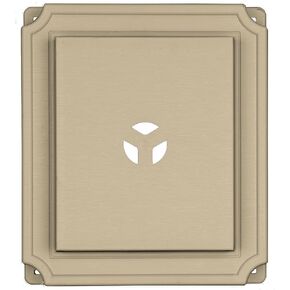 Builders Edge 130110011013 Mount Block, Light Almond