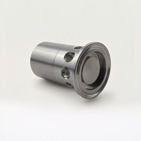 1.5 inch Tri Clamp Adjustable Vacuum Relief Valve, Stainless Steel SS316L Negative Pressure Safety Valve
