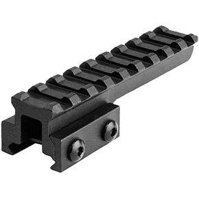 Lion Gears 3.73" Long with 9 Slots 0.75" Low Profile Slim Riser Mount