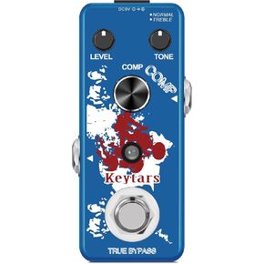 Analog Compression Pedal for Electric Guitar Bass Comp Guitar Effect Pedal True Bypass(KTS-333)