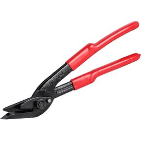 Strapping Cutter Banding Tool - 12" Banding Cutter for Steel&Iron&PET&PP Banding up to 1-1/4" Width and 0.044" Thickness, Heavy-Duty Strapping Cutting Tool High-hard Steel with Wide Blade