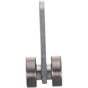 2 C30 Sliding Door Hanging Wheel Trolley Hardware Two Wheels Bearing Trolley Assembly Trolley Assembly for Taller Strut Channel Assembly Roller Trolley High-Precision Trolley Steel