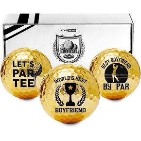 Valentine Day Gifts for Boyfriend, Boyfriend Golf Gifts for Men, Golf Balls Set for Golf Lovers, Perfect for Boyfriend for Birthday, Christmas and Every Special Occasion
