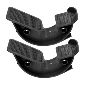 2pcs Foot Rocker, Anti Slip Stretching Compression Calf Stretcher for Men, Women(Black)