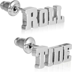 Stone Armory University of Alabama Earrings - Alabama Roll Tide Earrings - Hypoallergenic Earrings for Sensitive Ears - Alabama Crimson Tide Gifts