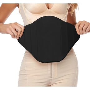 Moolida Lipo Foam Compression Ab Board Post Surgery Abdominal Board Liposuction (Black)