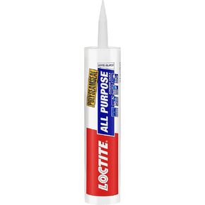 Loctite Polyseamseal All Purpose Adhesive Caulk White, 10 fl oz, Cartridge