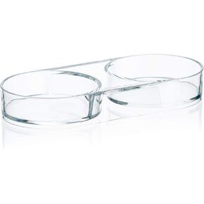 Salt and Pepper Mill Tray - Acrylic Transparent Mill Rest by urban noon - Grinders up to 2.2 inches in diameter