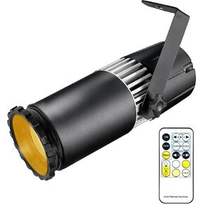 15W Double White LED pinspot (Manual Focus)