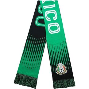 Icon Sports FMF Mexico National Football Team Logo Dash Team Scarf, Green