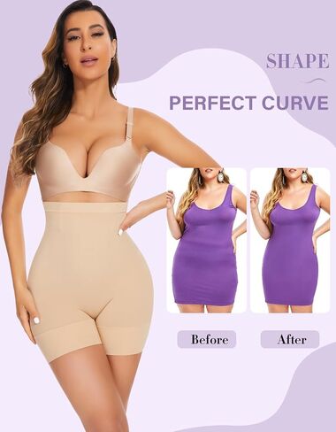 YADIFEN Tummy Control Shapewear Shorts Women Thigh Slimmer High Waisted Shapewear Women Girdles Shorts Shapewear Under Dress in Saudi Arabia