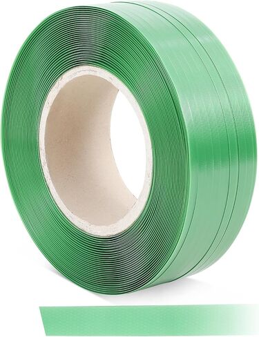 gccsj pet الربط 5/8 ''، التعبئة والتغليف الربط، 3800 قدم × 15.75'' × 1500 رطل كسر الربط الربط القوة، الثقيلة التعبئة والتغليف الربط النطاقات لفة، دائم ترقية لفائف الربط pet in Kuwait