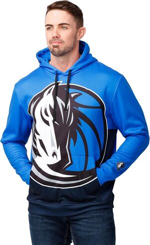FOCO Men NBA Team Logo Fashion Long Sleeve Pullover Hoodie in Saudi Arabia