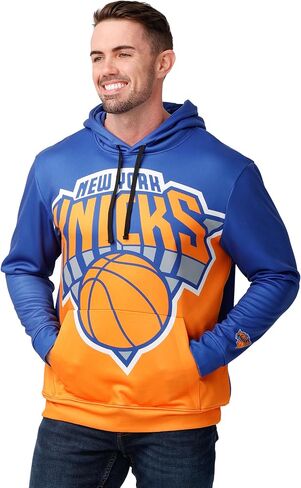 FOCO Men NBA Team Logo Fashion Long Sleeve Pullover Hoodie in Saudi Arabia