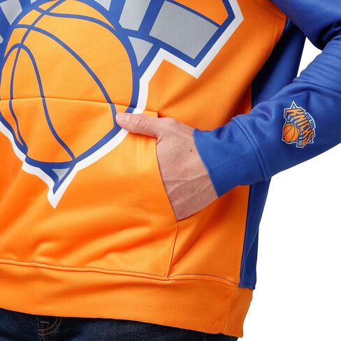 FOCO Men NBA Team Logo Fashion Long Sleeve Pullover Hoodie in Saudi Arabia