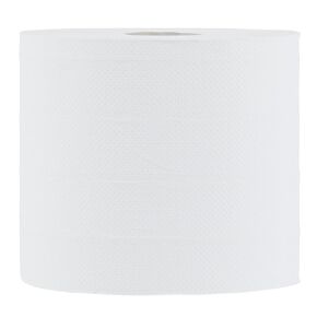 Windsoft 1420 2 Ply Center-Flow Perforated Paper Towel Roll, 13-1/2" Length x 8" Width, White (Case of 6)
