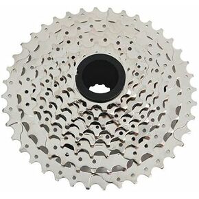 SunRace CSM990 Wide Ratio Cassette 11-40T, 9 Speed, Silver, ST1457-N