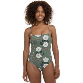 Body Glove Women's Mimi Bandeau Style One-Piece Swimsuit