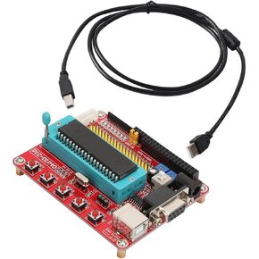 Programmer, Programmer Kit Pic16F877A,Microchip Learning Board Pic16F877A Microcontroller Development Board with Rs232 Interface