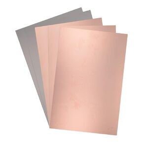 uxcell Single-Sided Copper Clad Laminate PCB Circuit Board, FR4 300x200mm 11.81x7.87 inch, 1.6mm Thickness DIY Prototyping PCB Board, Name Board, 5pcs