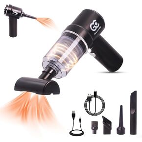 Car Vacuum Cleaner - 9000Pa Cordless Vacuum, Mini, Portable, Handheld | Sucker, Blower | Car, Home, Kitchen & Office Use | car Accessories | Black
