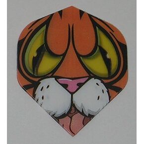 US Darts - 3 Sets (9 Flights) Xtra Strong Ruthless Standard 'Angry Cat' Dart Flights