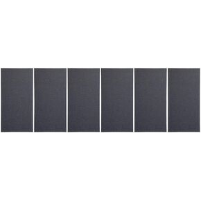 Primacoustic Broadband 24 x 48 x 2-Inch Acoustic Panels, Black 6-Set, Beveled Edge