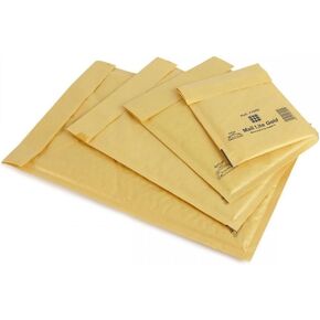 E/2 220 x 260 mm Padded Envelope, Gold, Pack of 100