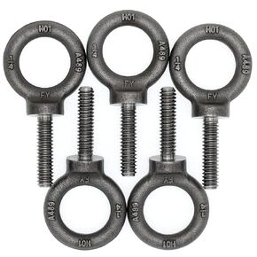 5 Pcs Lifting Shoulder Eye Bolts 1/4"-20 X 1