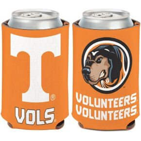 NCAA Tennessee Volunteers 1 Pack 12 oz. 2-Sided Can Cooler
