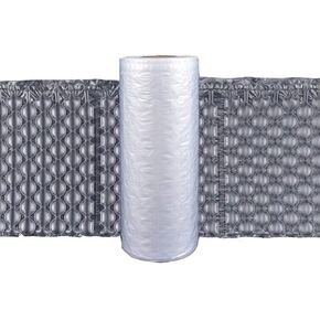 Air Cushion Film, 985Ft Air Bubble Bags Packing Roll,15.8" x 12.6" (400mm x 320mm) Compatible with Air Cushion Machine