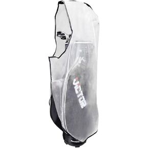Scott Edward Golf Bag Rain Cover, Transparent Waterproof PVC Golf Bag Clear Rain Cover Protection Cover for Golf Push Carts, Anti-dust Club Bags Raincoat for Golfer